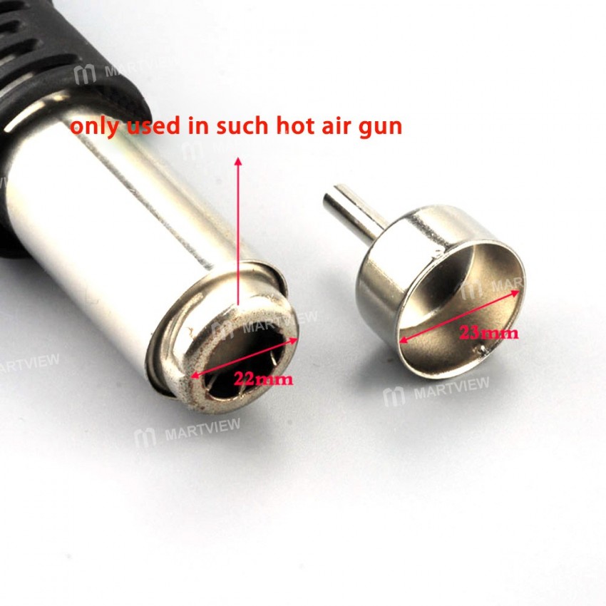 Hot Air Gun Nozzle Heat Gun Rework Nozzle Set for 858 Series Hot Air Soldering Station