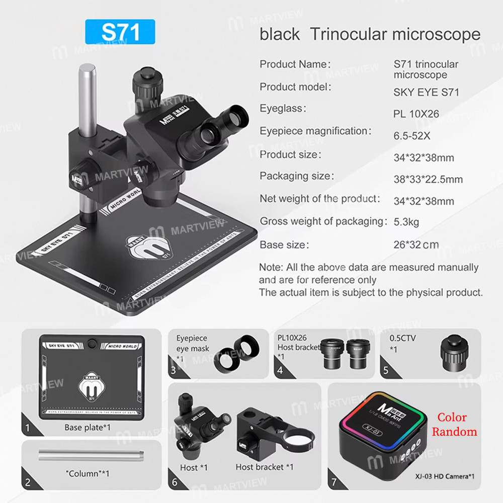maant s71-65-52x-synchronous-zoom-trinocular-stereo-microscope-with-big-aluminum-alloy-base-13