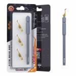 QIANLI 008 Black Glue Removal Tool with Cold Blade Tech Processors knifes for iPhone CPU A7 A8 A9 A1