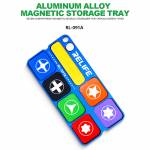 relife rl-091a-7-compartment-aluminum-alloy-screw-magnetic-storage-tray-7