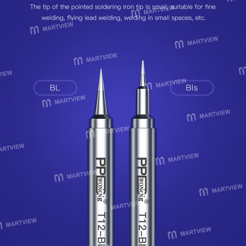 PPD T12 Series Lead-free Soldering Iron Tips for T12 Soldering Rework Station