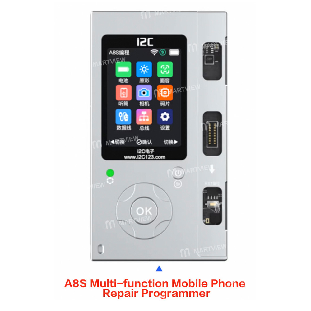 i2c a8s-programmer-dot-matrix-activation-read-write-module--repair-flex-cable-for-iphone-13-17-serie
