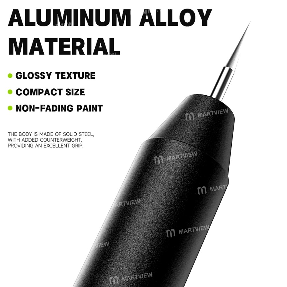 luowei lw-p3-speed-adjustable-intelligent-electric-polishing-pen-with-8pcs-grinding-heads-4