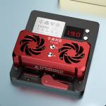 Multifunction UF-100 Cooling Fan X360 Motherboard Layered UV Curing Lamp Desoldering Station for iPh