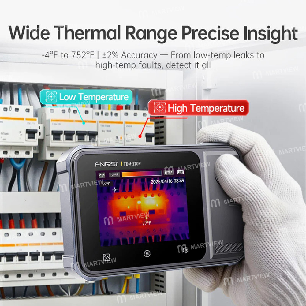 fnirsi tdm-120p-tdm-120-2-in-1-rechargeable-pocket-sized-hd-infrared-thermal-imager-multimeter-4