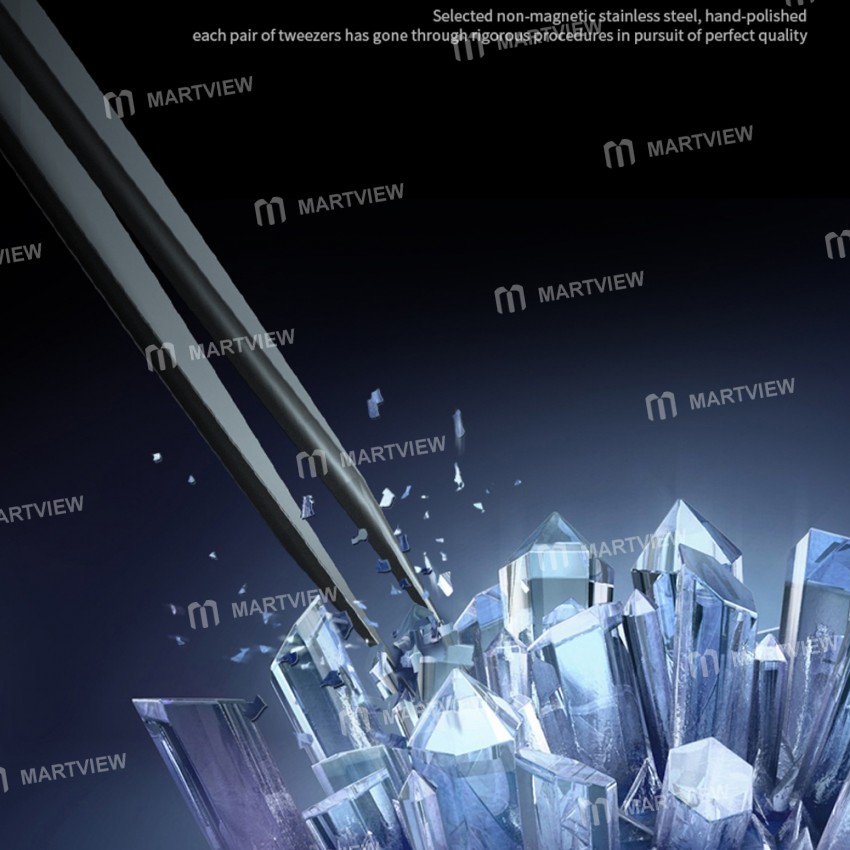 Mechanic DL-11 Diamond Coating Process 0.01mm Anti-static Corrosion Resistance High Accuracy Tweezer