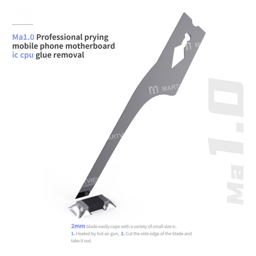 Mach Series Hand-Made Grinding-Free Blades for CPU IC Rubber Removal