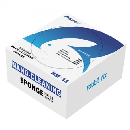 Rabbit Fix HM-11 Nano Cleaning Sponge for Mobile Phone Screen / Camera / PCB Soldering Cleaning