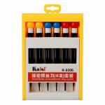 Kaisi K-9306 6-in-1 Precision Magnetic Screwdriver Set