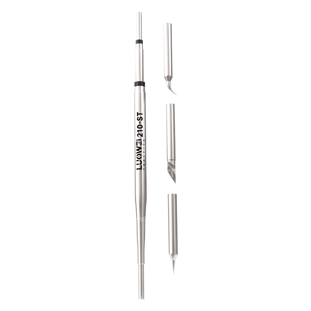luowei 210-3s-lead-free-heating-core-with-3pcs-replacement-head-for-pcb-soldering-repair-1
