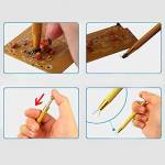 JAKEMY JM-T8-11 Precision Parts Grabber IC Chip Components Catcher Clamping Clip Pick Up Tools Four