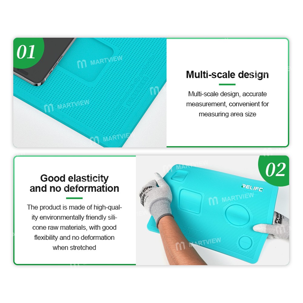 relife rl-004dp-multifunctional-tablet-screen-protecte-anti-slip-silicone-pad-8