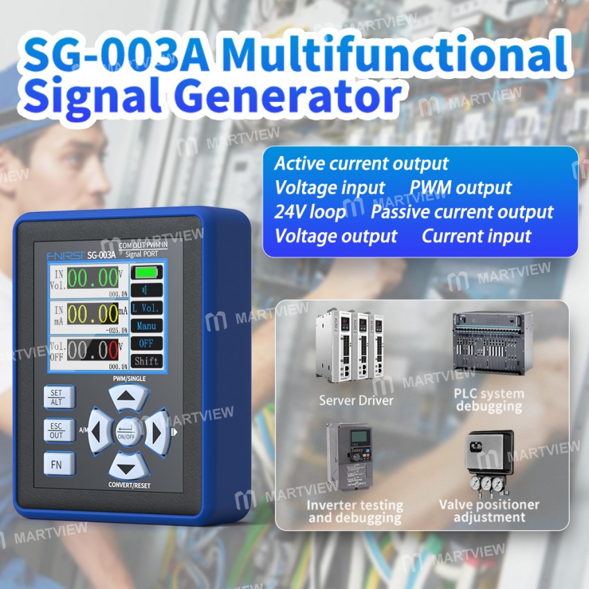 Fnirsi SG-003A 0-10V Signal Generator Adjustable Current Voltage Simulator