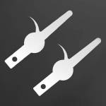 Manual Grinding CPU Knife Glue Removing Blade - 2Pcs