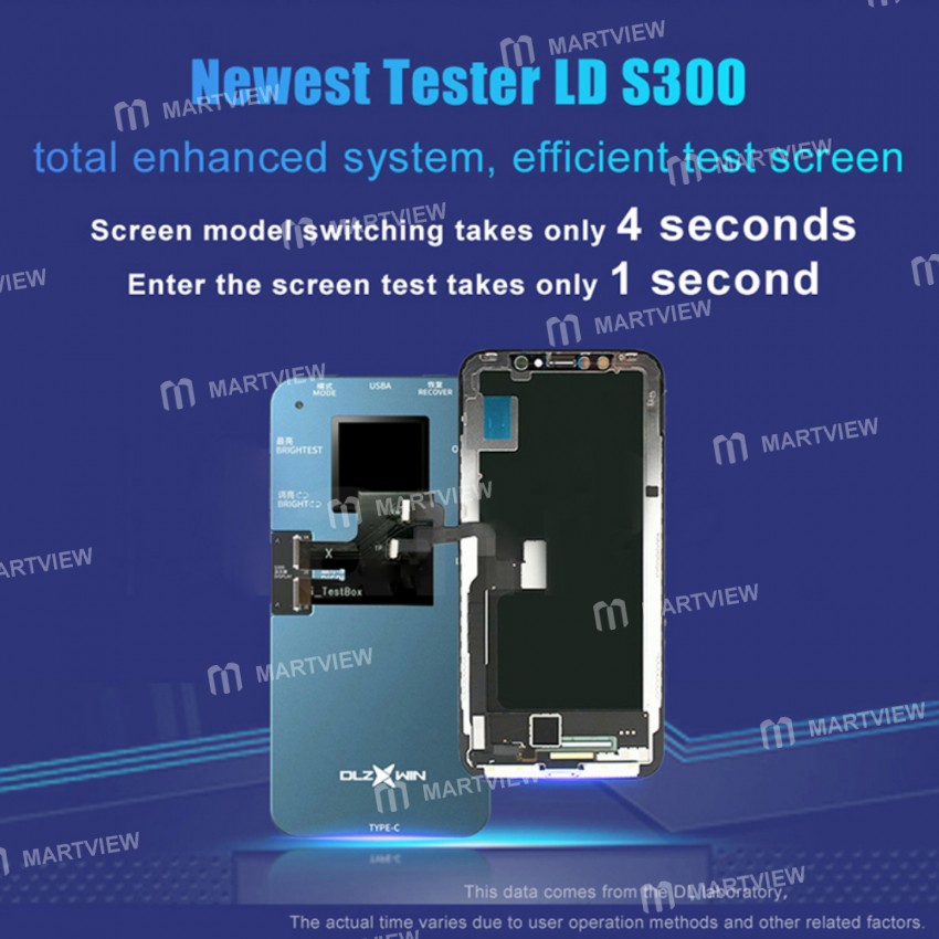 DL S300 iTestBox LCD Screen Teste 3D Touch Testing Color True Tone Repair for iPhone 6 - 12 Pro Max