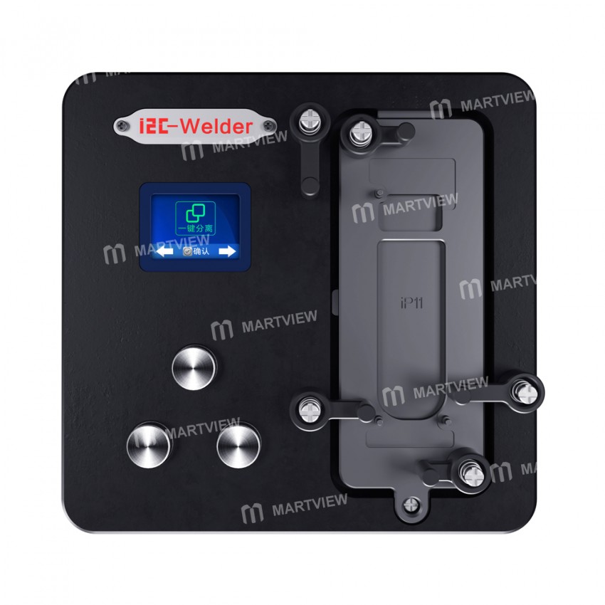 i2C Intelligence Double Layers Pre-heating Rework Station for iPhone X-12Pro Max Motherboard Repair