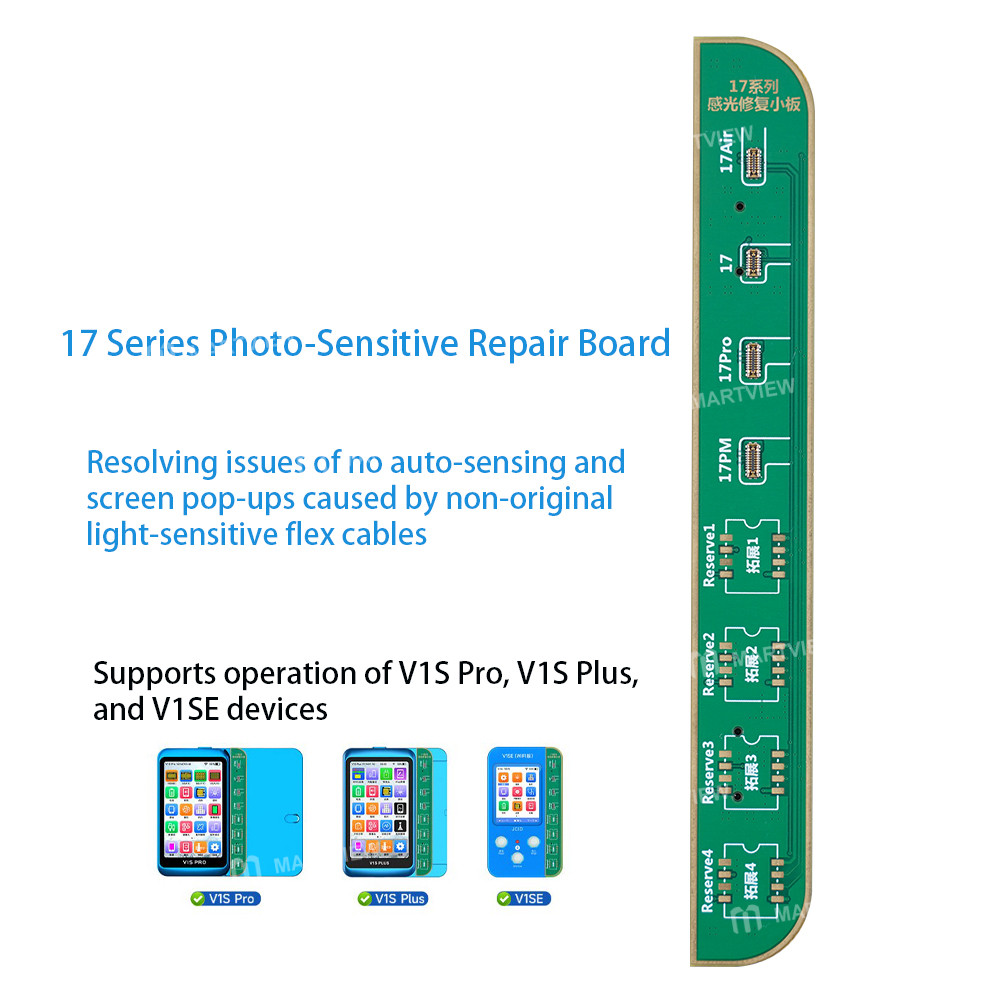 jcid photoelectric-repair-small-board-photo-sensitive-ribbon-cable-for-iphone-17-series--air-3