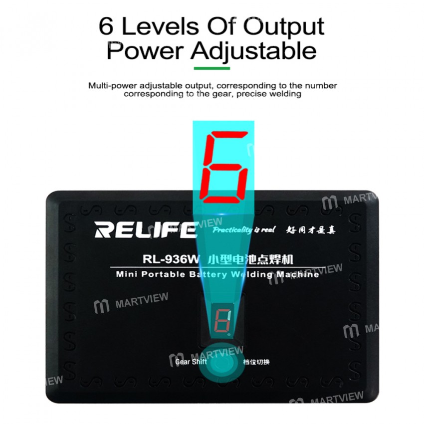 Relife RL-936W Battery Spot Welding Machine Portable with 6-speed Adjustable