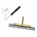 30 / 40 / 60W Long T-type Solder Iron Tip with Blade for Remove Cell Phone Screen UV / LOCA Glue