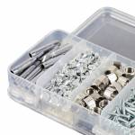 BST-653 Multi-function Double-Deck Design Component IC Parts PVC Plastic Storage Box