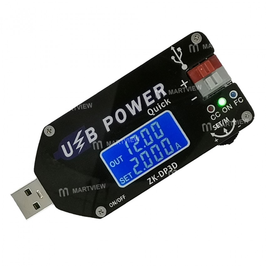 zk dp3d-15w-cnc-usb-type-c-dc-dc-adjustable-regulated-power-supply-converter-module-8