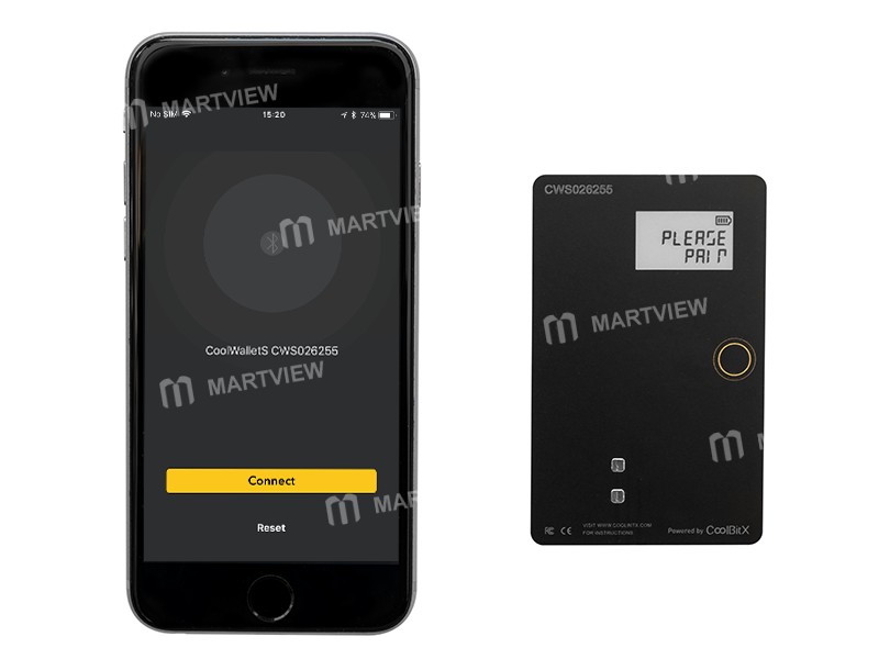 CoolWallet S Crypto Hardware Wallet