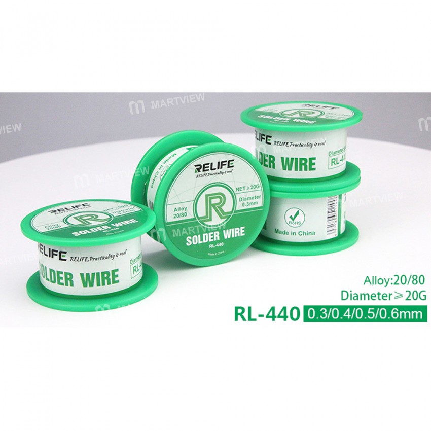 Relife RL-440 Medium Temperature Active Tin Solder Wire