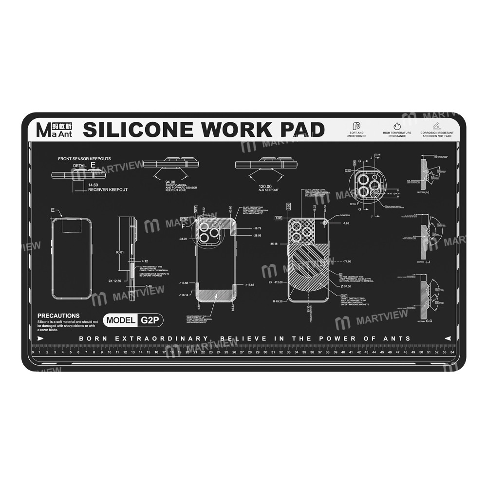 maant g2pro-g2mini-multi-function-heat-insulation-repair-silicone-working-mat-for-pcb-repair-1