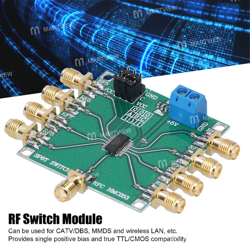 hmc253 dc-25-ghz-1-open-8-rf-radio-communication-switch-module-2
