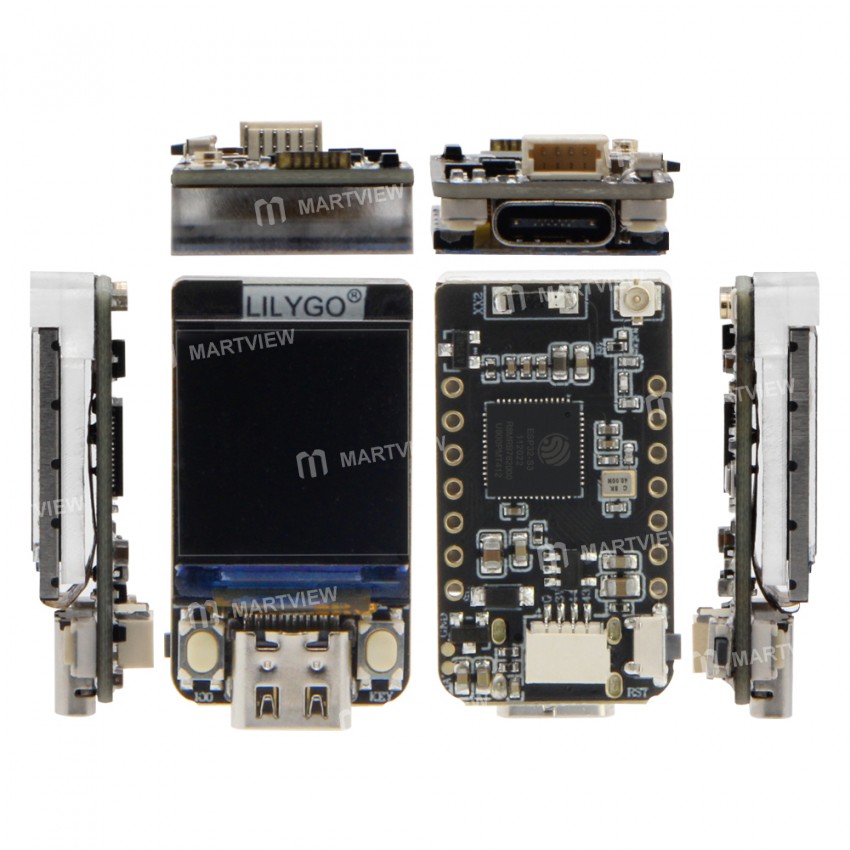 Lilygo T-QT V1.1 ESP32-S3 0.85-inch Full Color LCD Display Development Board Module