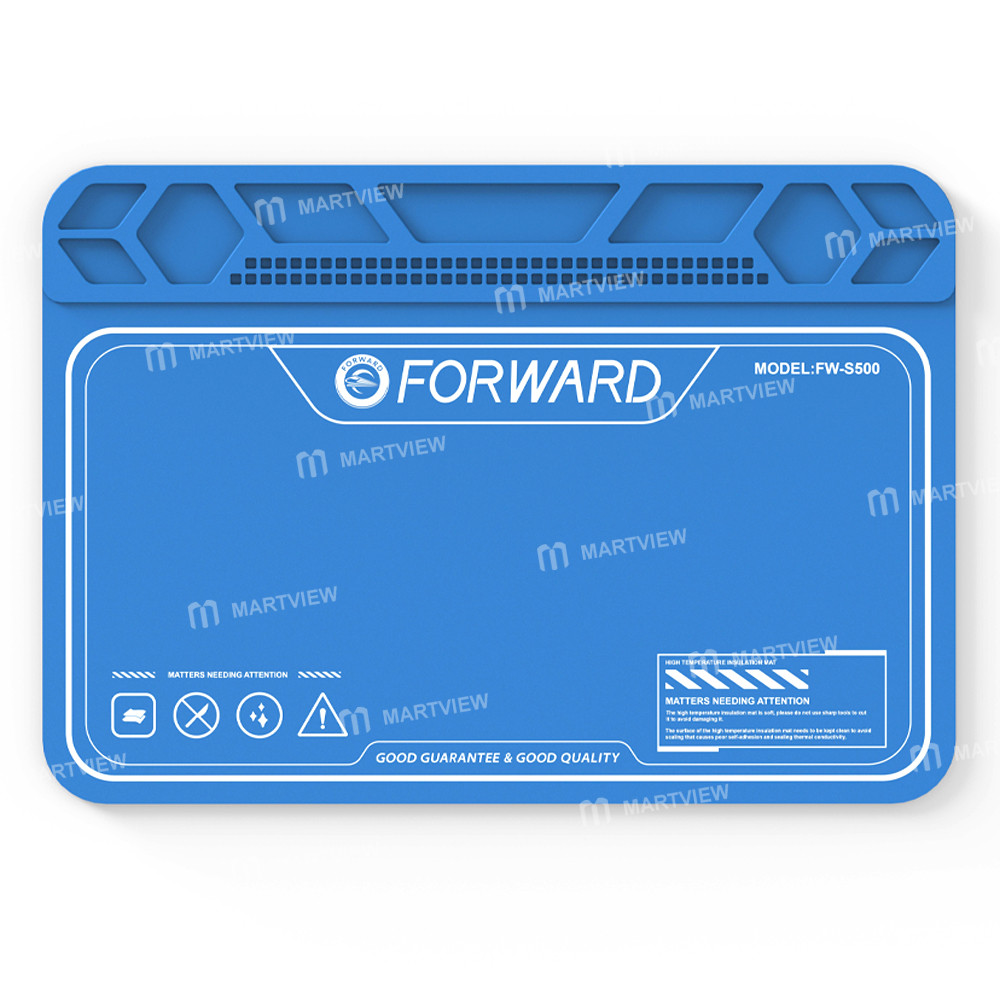 forward fw-s500-35x50cm-multifunctional-repair-heat-insulating-repair-silicone-work-mat-1