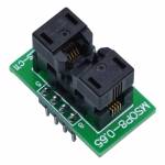 MSOP8 to DIP8 Programming Socket for 0.65mm Lithium Battery Protection IC