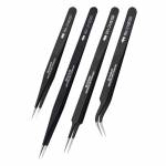 pro rhino-tools-esd-anti-static-high-precision-super-hard-long-style-tweezers--4pcs-2