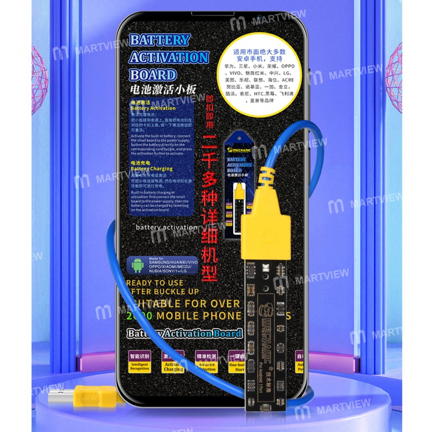 Mechanic AD17 AP07 Battery Charging Activation Board for Android and iPhone
