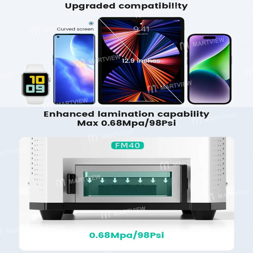 refox fm40-5-in-1-129-inch-multi-function-desktop-laminating-machine-for-mobile-phone-tablet-9