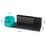 rf4 rf-st15-multifunctional-rotating-tweezers-screwdriver-storage-rack-with-stencil-storage-function