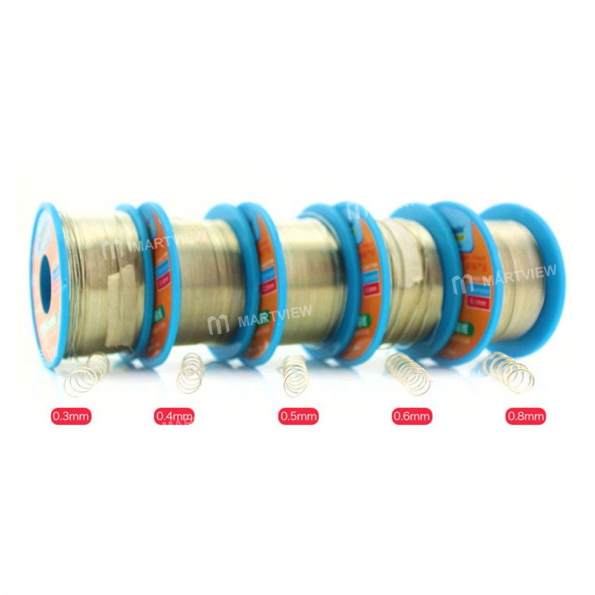 Mechanic HBD-366 100g 0.3mm 0.4mm 0.5mm 0.6mm 0.8mm Tin Solder Wire Lead-Free Solder Melt Rosin Core