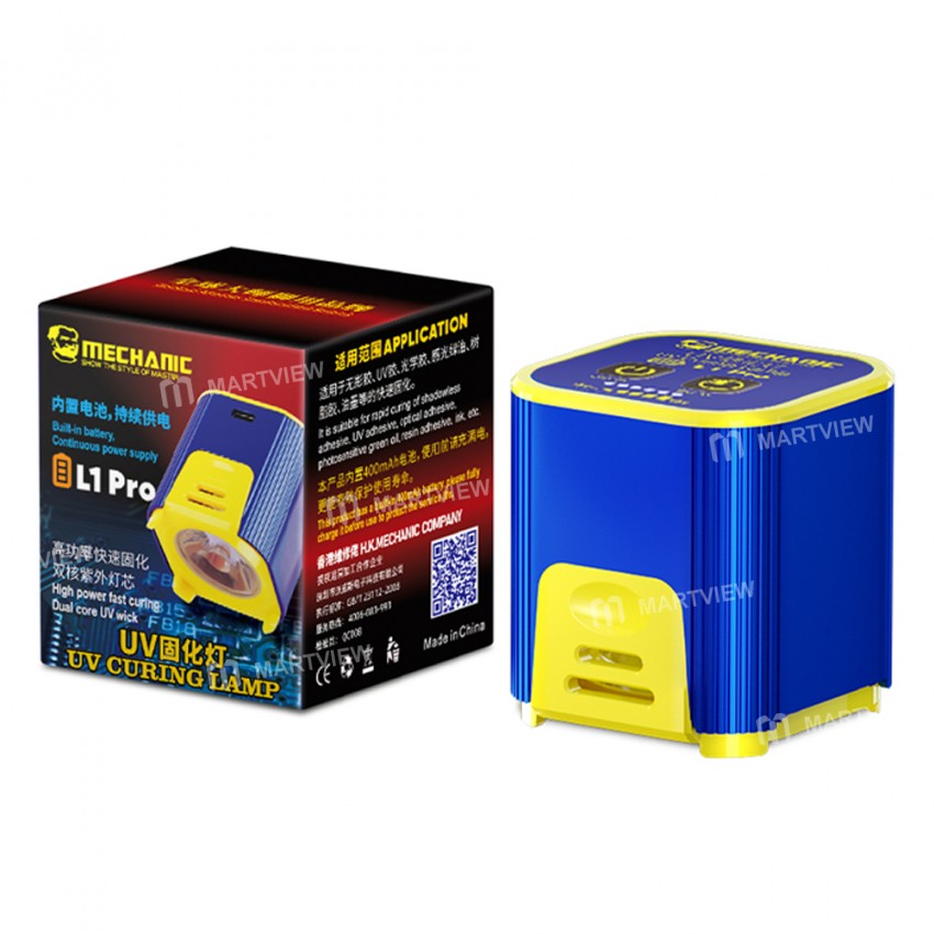 mechanic l1-pro-intelligent-double-beads-high-power-uv-glue-fast-curing-lamp-7