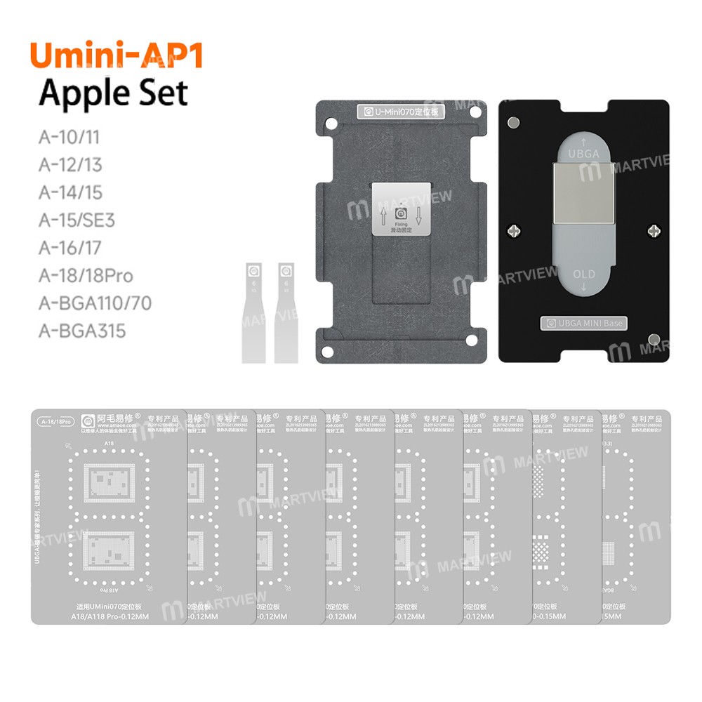 amaoe umini-universal-magnetic-tin-planting-platform-set-for-iphone-android-huawei-samsung-mtk-2