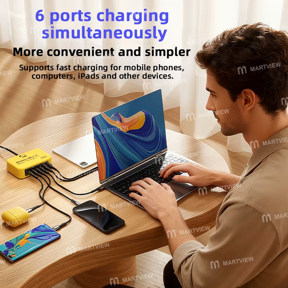 mechanic m-power-122-gan-multi-port-usb-portable-fast-charger-supports-qc30-pd31-3