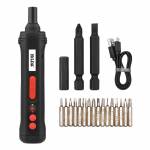 hilda multifunction-4v-led-lights-cordless-electric-screwdriver-with-19pcs-screwdriver-bits-14