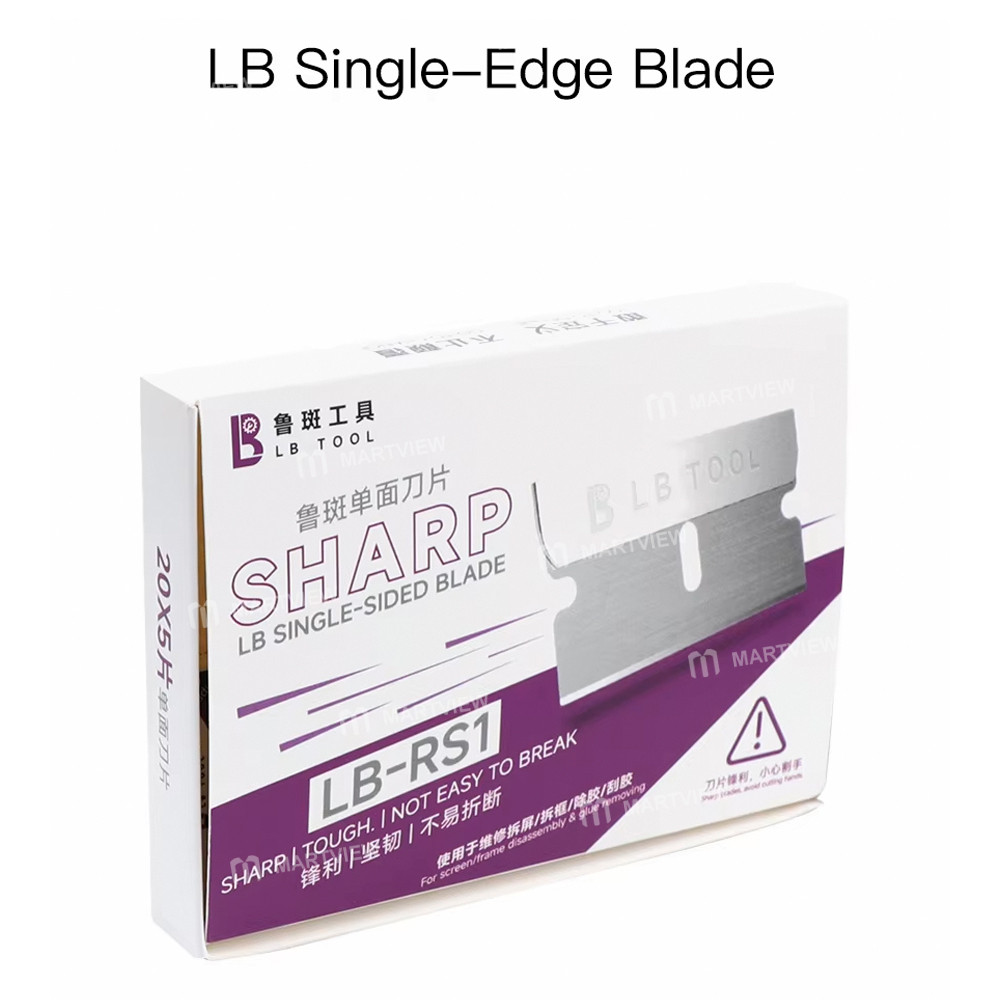 lb tool-lb-rs1-single-edge-carbon-steel-blades-for-screen-removal-frame-removal-adhesive-removal--10
