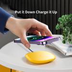 wp u165-15w-type-c-wireless-charger-pad-for-mobile-phones-airpod-3