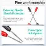 Aneng PT2002 600V 10A Non-destructive Elongated Superfine Needles Tips for Digital Multimeter - 2Pcs