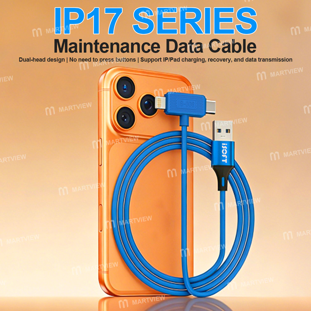 isoft is-006-dual-interface-data-recovery-cable-for-iphone-17-series-ipad-flashing-data-transmission