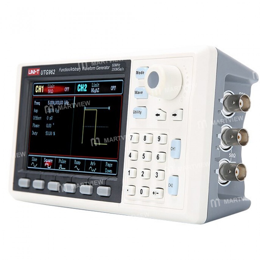 UNI-T UTG932 / UTG962 Dual-channel Signal Generator 30Mhz / 60Mhz 200M Sampling Rate