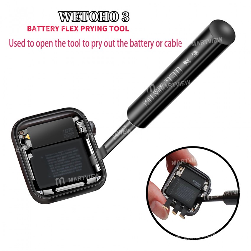 iW-Opener Kit 6in1 Opening Releasing Repair Battery Flex Prying Tool for iWatch
