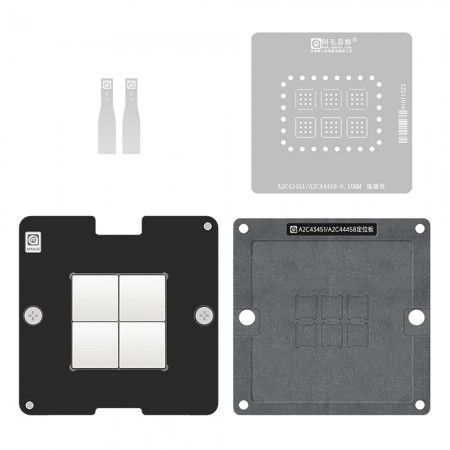 Amaoe A2C43451 / A2C44458 Automotive Computer Driver IC Chip BGA Reballing Stencil Platform Set