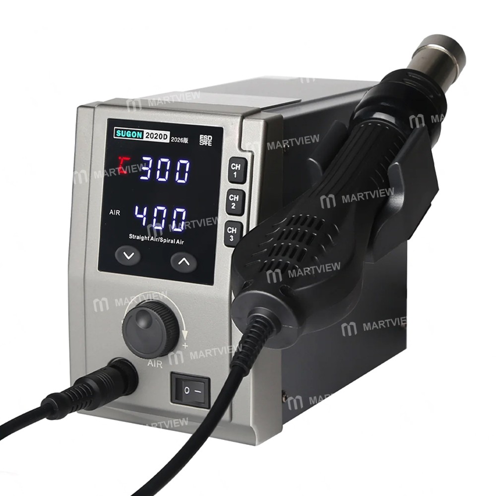 sugon 2020d-2026-version-700w-hot-air-gun-lead-free-rework-bga-smd-soldering-station-6