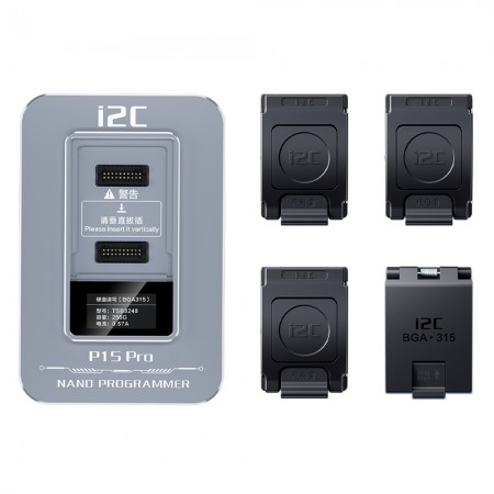 i2C P15 Pro AI DFU Purple Screen Nand Flash HDD Read & Write Programmer for iPhone 6S-15PM / iPad